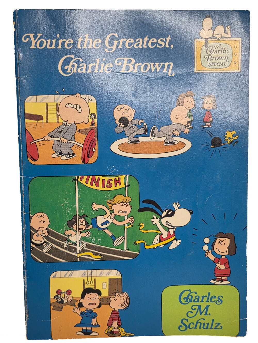 You're The Greatest, Charlie Brown First Printing Vintage Scholastic Paperback